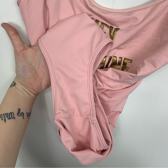 Kate Spade Hey Sunshine Light Pink One Piece Swimsuit Size Medium - Picture 7 of 11